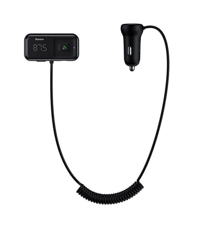 شارژر فندکی فست شارژ با قابلیت پخش موسیقی و تماس بیسوس مدل CCTM-E01