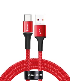 کابل شارژ USB به Type-C باسئوس مدل CATGH-G09 طول 1 متر