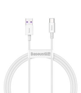 کابل تایپ سی فست شارژ 66 وات بیسوس مدل CATYS-02 طول 1 متر