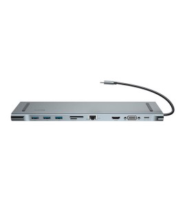 هاب 10 پورت تایپ سی بیسوس مدل CATSX-F0G