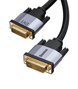 کابل تبدیل DVI به DVI باسئوس مدل Enjoyment CAKSX-R0G طول 2 متر