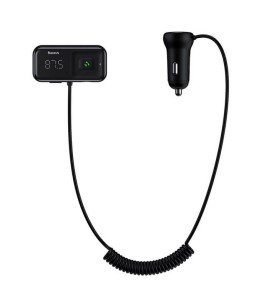 شارژر فندکی فست شارژ با قابلیت پخش موسیقی و تماس بیسوس مدل CCTM-E01