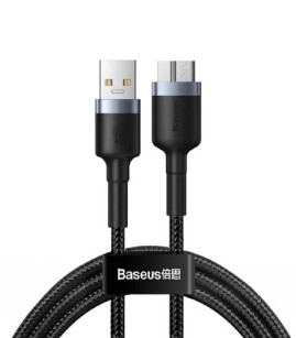 کابل دیتا USB3.0 به Micro-B باسئوس مدل CADKLF-D0G طول 1 متر