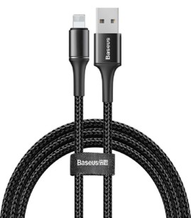 کابل شارژ آیفون Lightning به USB باسئوس مدل CALGH