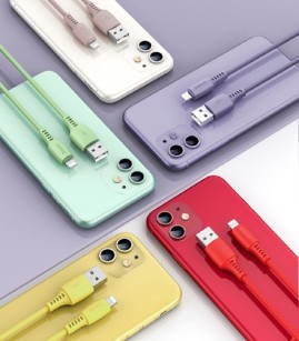کابل لایتنینگ به USB باسئوس مدل CALDC طول 1.2 متر