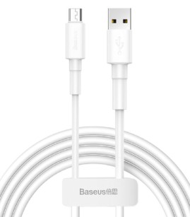 کابل شارژ اندروید MicroUSB باسئوس مدل CAMSW-D02 طول 1 متر