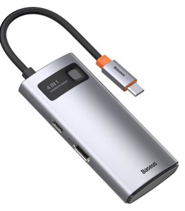 هاب 4 پورت تایپ سی باسئوس مدل CAHUB-CY0G
