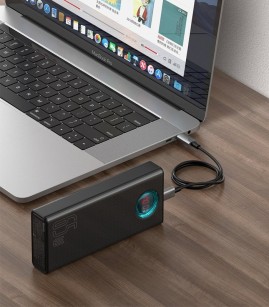 پاوربانک فست شارژ 30000 میلی آمپر بیسوس PPLG-A01 با توان 65 وات
