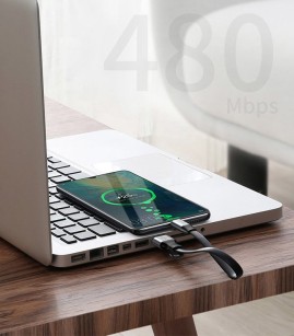 کابل تایپ سی بیسوس CATMBJ-BG1 با توان 5 وات و طول 23 سانتی متر
