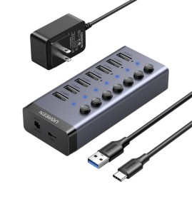 هاب 7 پورت USB 3.0 یوگرین CM481 30778