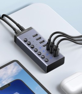 هاب 7 پورت تایپ سی یوگرین CM481 30778
