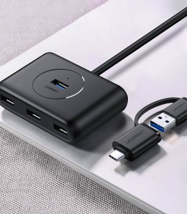 هاب 4 پورت تایپ سی یوگرین CR113 40850