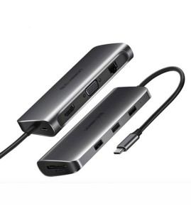 هاب 9 پورت تایپ سی 100 وات یوگرین CM179 40873