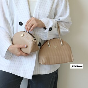 ست کیف دستی و کیف آرایشی زنانه والریا
