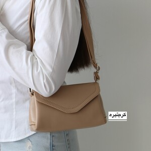کیف چرم مصنوعی دوشی زنانه آناهیتا