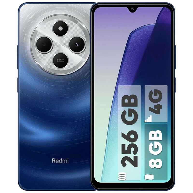 گوشی موبایل شیائومی مدل Redmi 14C دو سیم کارت ظرفیت 256 گیگابایت و رم 8 گیگابایت پک گلوبال آکبند و پلمپ