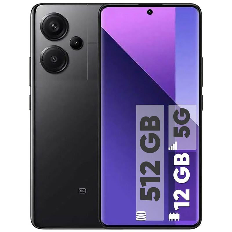گوشی موبایل شیائومی مدل Redmi Note 13 Pro Plus 5G دو سیم کارت ظرفیت 512 گیگابایت و رم 12 گیگابایت/پلمپ و آکبند/نسخه گلوبال/فول پک + شارژر❤️‍🔥