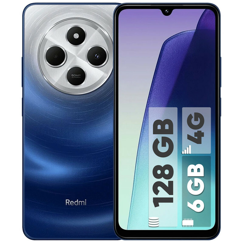 گوشی موبایل شیائومی مدل Redmi 14C دو سیم کارت ظرفیت 128 گیگابایت و رم 6 گیگابایت/پلمپ و آکبند