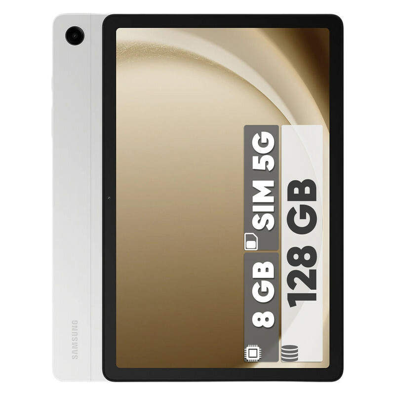 تبلت 11 اینچ سامسونگ مدل Galaxy Tab A9 Plus 5G ظرفیت 128 گیگابایت و رم 8 گیگابایت/پلمپ و آکبند