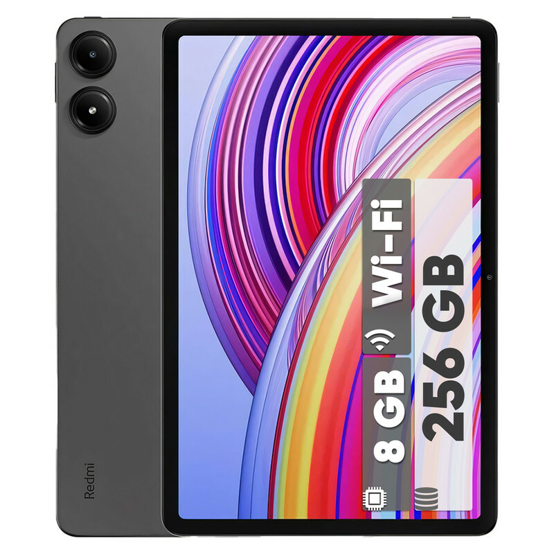 تبلت 12.1 اینچ شیائومی مدل Redmi Pad Pro Wi-Fi ظرفیت 256 گیگابایت و رم 8 گیگابایت-آکبند