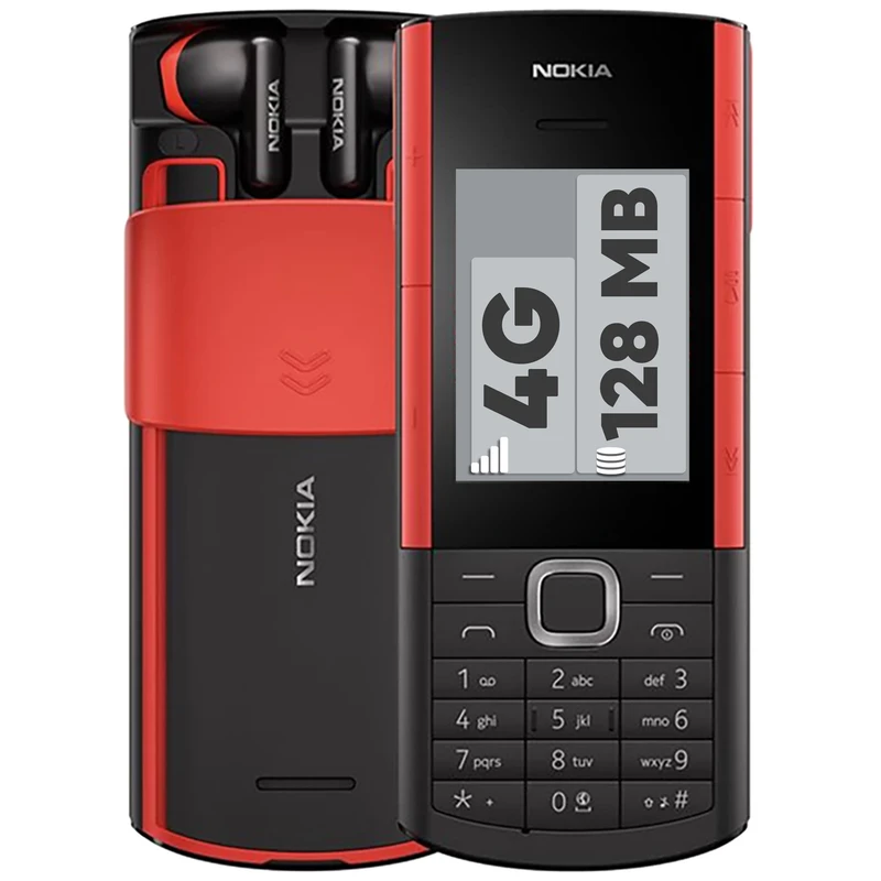 گوشی موبایل نوکیا مدل 5710 XpressAudio دو سیم کارت - نسخه وارداتی/گارانتی WeDoSell