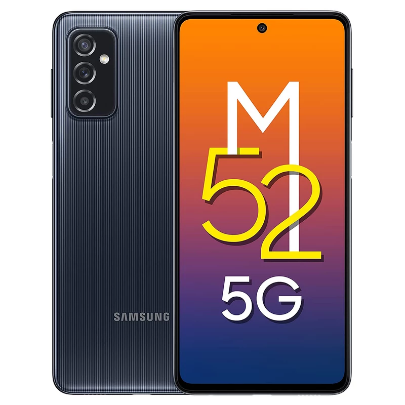 گوشی موبایل سامسونگ مدل GALAXY M52 5G  دو سیم‌ کارت ظرفیت 128 گیگابایت و رم 8 گیگابایت/پک ویتنام/پلمپ و آکبند