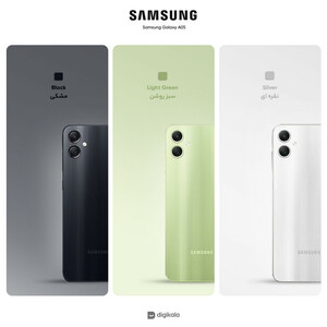 گوشی موبایل سامسونگ مدل Galaxy A05 دو سیم کارت ظرفیت 64 گیگابایت و رم 4 گیگابایت/پلمپ و آکبند/ رنگ مشکی