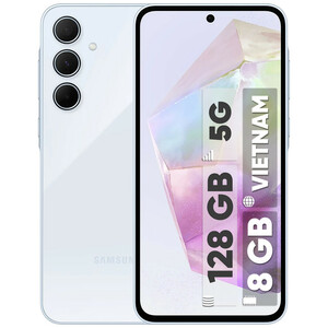 گوشی موبایل سامسونگ مدل Galaxy A35 دو سیم کارت ظرفیت 128 گیگابایت رم 8 گیگابایت - ویتنام/رنگ سبز/پلمپ و آکبند