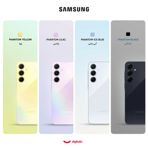 گوشی موبایل سامسونگ مدل Galaxy A55 دو سیم کارت ظرفیت 128 گیگابایت و رم 8 گیگابایت/پلمپ و آکبند
