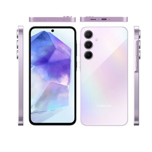 گوشی موبایل سامسونگ مدل Galaxy A55 دو سیم کارت ظرفیت 128 گیگابایت و رم 8 گیگابایت/پلمپ و آکبند