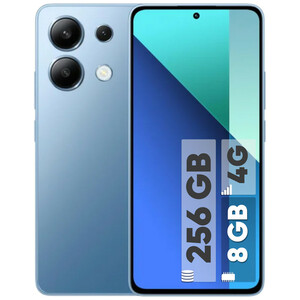 گوشی موبایل شیائومی مدل Redmi Note 13 4G دو سیم کارت ظرفیت 256 گیگابایت و رم 8 گیگابایت/پلمپ و آکبند