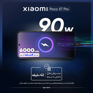 گوشی موبایل شیائومی مدل Poco X7 Pro دو سیم کارت ظرفیت 256 گیگابایت و رم 8 گیگابایت - گلوبال/رنگ سبز