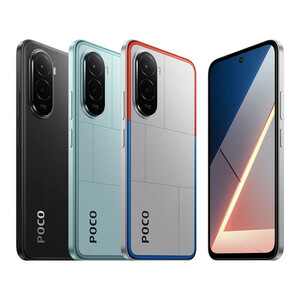 گوشی موبایل شیائومی مدل Poco M7 4G دو سیم کارت ظرفیت 128 گیگابایت و رم 6 گیگابایت/پلمپ و آکبند/رنگ مشکی