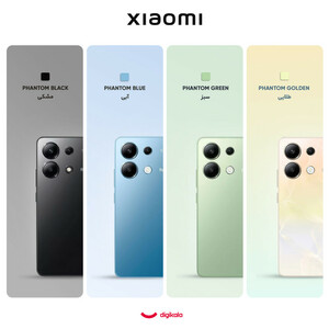 گوشی موبایل شیائومی مدل Redmi Note 13 4G دو سیم کارت ظرفیت 512 گیگابایت و رم 8 گیگابایت-/مشکی/پلمپ و آکبند