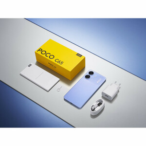 گوشی موبایل شیائومی مدل Poco C65 دو سیم کارت ظرفیت 256 گیگابایت و رم 8 گیگابایت/رنگ مشکی/پلمپ  و آکبند