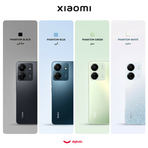 گوشی موبایل شیائومی مدل Redmi 13C دو سیم کارت ظرفیت 256 گیگابایت و رم 8 گیگابایت