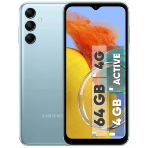 گوشی موبایل سامسونگ مدل Galaxy M14 4G دو سیم کارت ظرفیت 64 گیگابایت و رم 4 گیگابایت - باطری قوی - پلمپ و آکبند