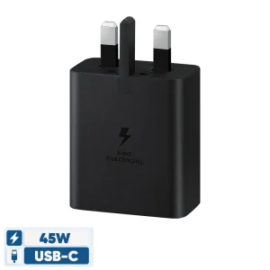 شارژر دیواری 45 وات سامسونگ به همراه کابل
