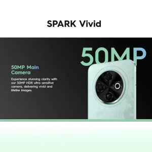 گوشی موبایل تکنو مدل Spark 30C دو سیم کارت ظرفیت 128 گیگابایت رم 6 گیگابایت/به همراه شارژر 18 وات