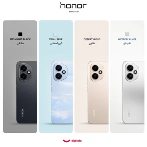 گوشی موبایل آنر مدل 400 دو سیم کارت ظرفیت 256 گیگابایت و رم 12 گیگابایت