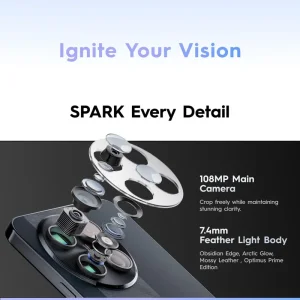 گوشی موبایل تکنو مدل Spark 30C دو سیم کارت ظرفیت 128 گیگابایت رم 6 گیگابایت