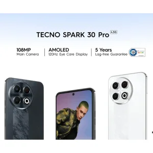 گوشی موبایل تکنو مدل Spark 30C دو سیم کارت ظرفیت 128 گیگابایت رم 6 گیگابایت