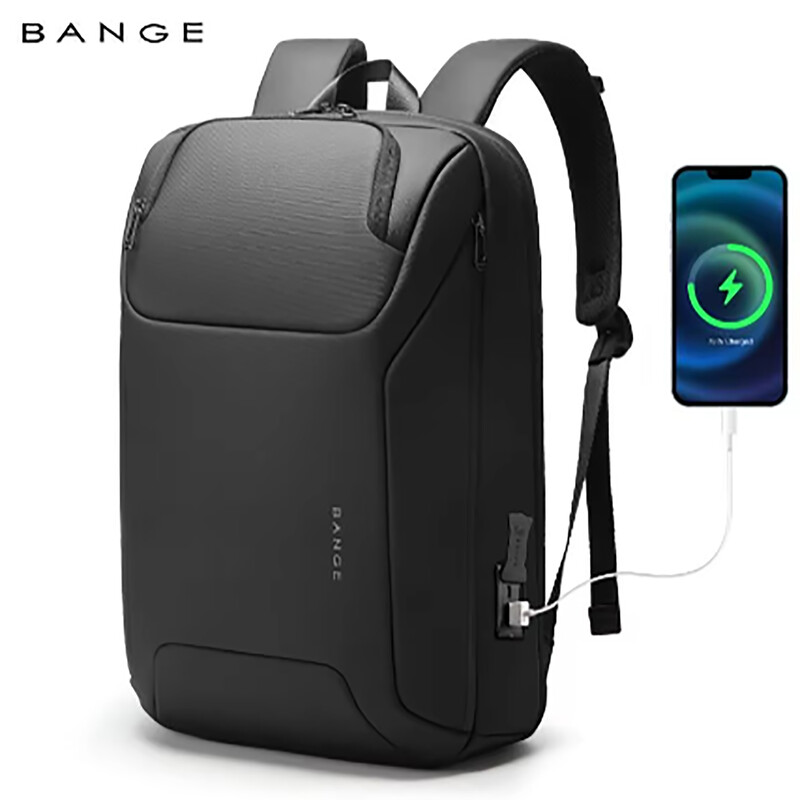 کوله پشتی لپ تاپ 15.6 اینچ بنج Bange  اصل BG-7802 با 2 درگاه شارژ