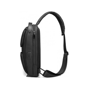 قیمت کوله تک بند ضد آب یو اس بی دار بنج  BANGE BG-7258 High-end Men's Crossbody Bag