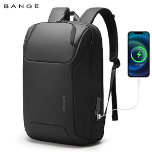 کوله پشتی لپ تاپ 15.6 اینچ بنج Bange  اصل BG-7802 با 2 درگاه شارژ