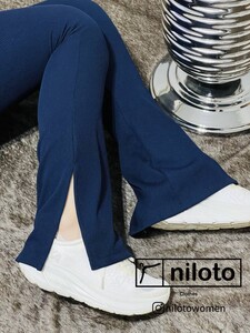 لگ کبریتی کمر گنی بغل چاکدار سورمه ای(01424)