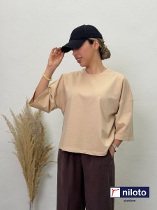 تیشرت باکسی بیسیک (2890)