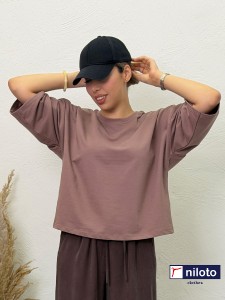 تیشرت باکسی بیسیک (2890)