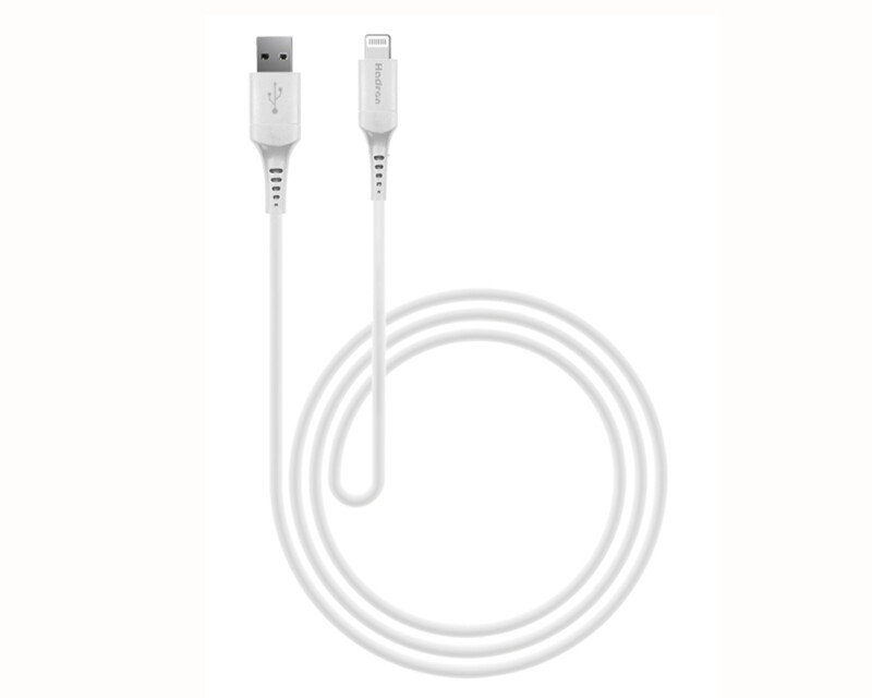 کابل شارژ و انتقال داده لایتنینگ هادرون Hadron MFI  HTC-A-L01 USB A Lightning Cable