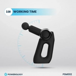 ماساژور تفنگی پاورولورژی مدلPowerology Full-Body Massage Gun PSM002